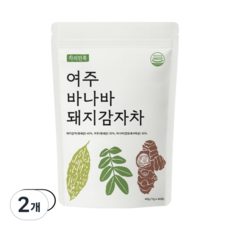 차의민족 여주 바나바 돼지감자차, 2개, 40개입, 40g