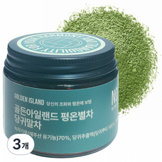 [세상 어디에도 없는 당귀 말차] 평온별차 제주 가루녹차, 3개, 30g
