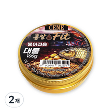 쎄네 / 붕어 대물 전용 콩알 핏 / 월척 특급에서 입증된 폭발적인 입질 / 간편한 사용 / 캔 타입, 2개, 100g