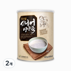 케어웰 시니어영양죽(캔), 400g, 2개