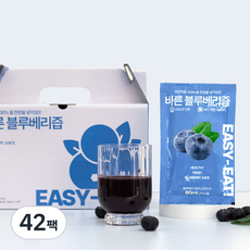 김재식박사의 저온착즙 더 진한 블루베리즙, 42팩, 80ml
