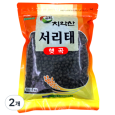 [농협] [25년산] 강원 신림농협 국산 서리태, 2개, 1kg
