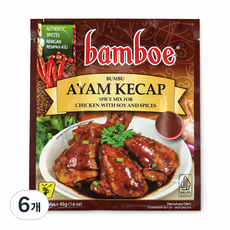 밤보 아얌 케찹 (Bamboe Ayam Kecap), 6개, 70g