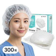 프로덕트랩 비욘드 일회용 헤어캡 고급형, 300개, 화이트