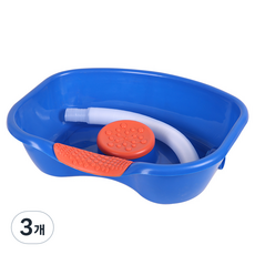 머리 세발기, 블루, 3개