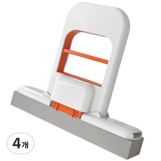 미니픽 핸디형 원터치 미니 밀대걸레 스퀴드 스펀지 청소용품, 없음, 4개