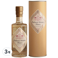 레오나르디 모데나산 화이트 발사믹 콘디멘토, 250ml, 3개