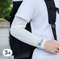 시보리 쿨링 팔토시 남녀공용 여름 자외선차단 가볍고 편안한 팔토시, 3개, 화이트