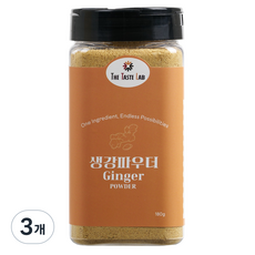 더테이스트랩 생강가루 분말 파우더 진저, 3개, 180g