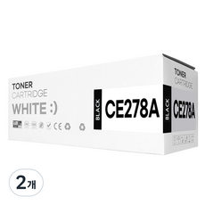 78A CE278A 호환 토너, 2개, 검정
