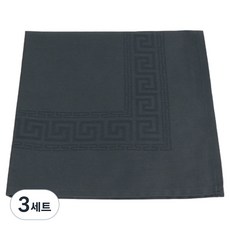 바리스타 바 타월 5장 묶음 세트 (5color) 카페 업소용 다용도 린넨타월 행주, 3세트, 블랙-5장