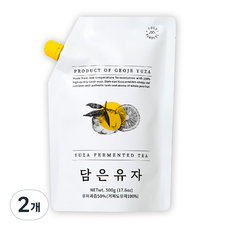 몬더스 담은 유자차, 500g, 1개입, 2개