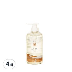 숲바른 젖병&주방세제 액상형, 4개, 600ml