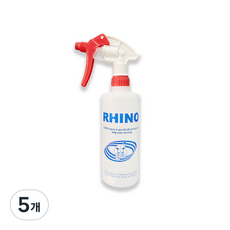 라이노분무기 500mI 내화학성분무기 전문가용 청소 소독 식당분무기, 5개, 블루 5개, 블루