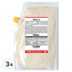 아이엠소스 랜치소스, 1kg, 3개