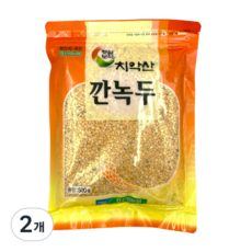 [농협] [25년산] 강원 신림농협 국산 깐녹두, 2개, 500g