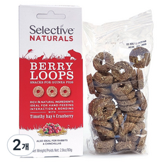 슈프림펫 셀렉티브 베리 룹스 - 티모시&크렌베리, 80g, 2개