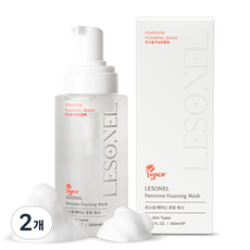 [르소넬 여성청결제] 미국 FDA 인증 약산성 락토 페미닌 포밍 워시, 2개, 300ml