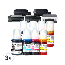 모드팜 삼성 호환잉크 4종 2세트 INK-K610 Y610 M610 C610, 3개, 검정 파랑 빨강 노랑 2세트 총8개입