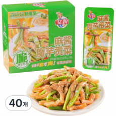 바삭 꿍차이 곤약 고수맛 개별포장, 40개, 15g