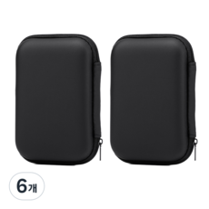 에스에이케이 보조배터리 외장하드 파우치, 6개