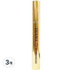 프로랑스 다이아나 콜라겐 마스카라 (컬앤볼륨) 8ml, 블랙, 3개