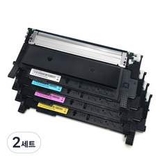 모노테크 삼성 호환토너 세트 CLT-K515S, 4색, 2세트