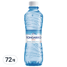 뉴질랜드 통가리로워터 프리미엄 미네랄워터, 72개, 500ml