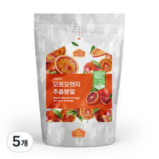 건강한우리집비옴 이탈리아 모로오렌지 추출분말, 5개, 300g