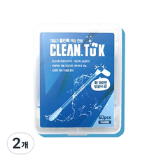 티에스 데일리 클린톡 액상면봉, 2개, 60개입
