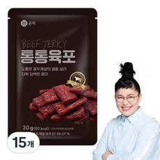 온작 이영자 소고기 통통육포, 30g, 15개