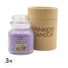 양키캔들 자캔들(스몰 선물용팩), 3개, 104g, 레몬라벤더