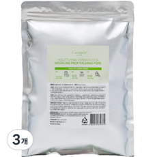 큐라플 어성초 시카 모델링팩 진정모공, 3개, 1개입