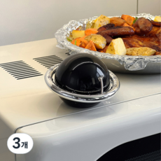 요리 타이머 자석 가정용 수동 마그넷 2종 주방 공부 알람 수험생 선물 스터디 유알티홈, 블랙, 3개