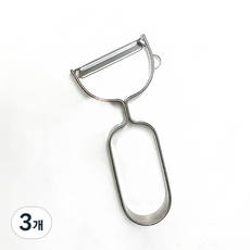 나오미 304 올스텐 사선 감자칼, 3개, 스텐