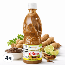 타마린드 페이스트, 4개, 750ml