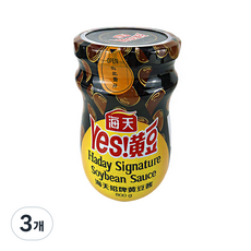 (배터짐)하이탠파이 황두장 볶은된장 중국된장, 3개, 800g