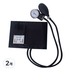 (의료기기) 메디위 수동 메타 아네로이드 혈압계 WEBP-7575 전문가용 혈압측정기, 2개