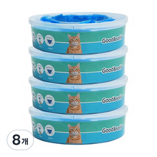 굿앤솔리드 리터락커 호환 리필봉투, 8개, 10L