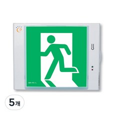 고효율 피난구 유도등 대형/벽부형 무(정)방향 KFI인증, 소방 유도등 색상, 5개