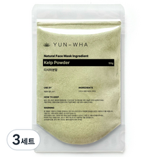 연화 다시마가루팩 미용팩가루 천연팩가루 얼굴팩가루, 3세트, 1개입