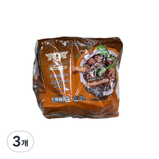 태국 인스턴트 빈버미셀리 보트 누들 봉지 남톡맛 ( 진한 국물 ) Thai Instant Noodles Boat Noodle Flavor, 3개