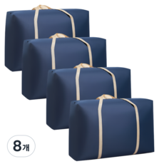 유피해피 대형 이삿짐 이사 박스 110L, 8개, 유피 네이비