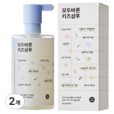 모두바른 키즈 샴푸, 2개, 400ml