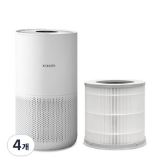 샤오미 컴팩트 공기청정기 필터 미에어4 AC-M18-SC 호환 교체 AFEP7TFM01, 4개, 미에어4 컴팩트