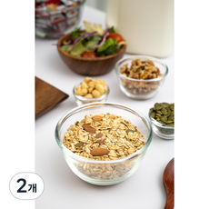 당뇨 다이어트 무설탕 뮤즐리 시리얼 %통곡물 귀리, 2개, 600g