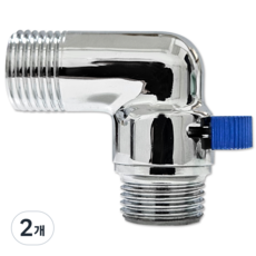 엘보 밸브 90도 수전용품, 2개
