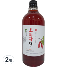 문경 오미자청 오미자원액 오미자차 오미자엑기스, 2개, 1개입, 1kg