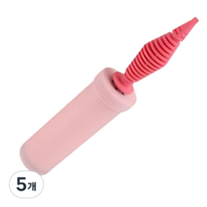 해피파티 부드러운 펌핑 프리미엄 풍선 펌프 전문가용 색상 랜덤, 5개