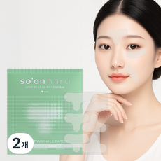 소온하루 PDRN 아데노신 멜팅도트 링클패치 티핏 미간케어용 콜라겐 주름개선 기능성, 2개, 54개입